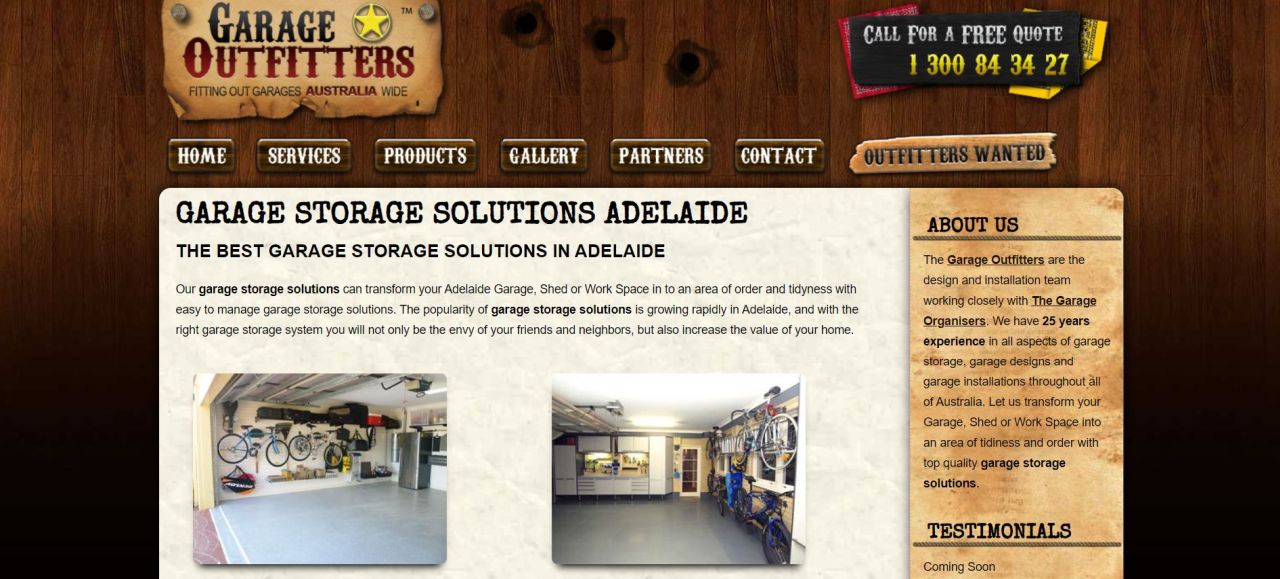 garage outfitters storage adelaide