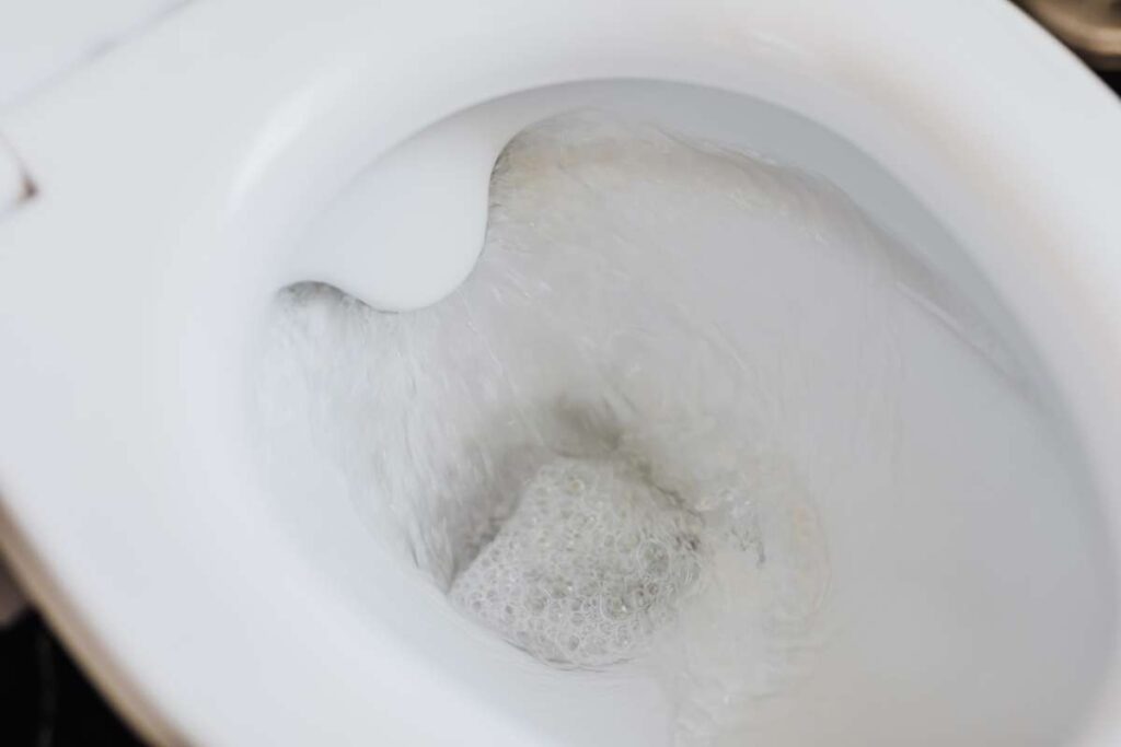 Can a toilet leak sewer gas but not water? - Quora