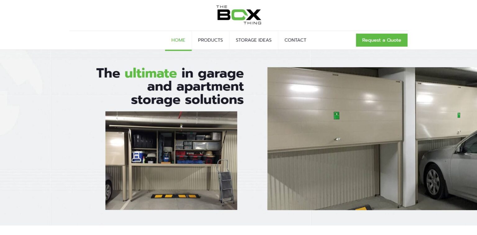 tthe box thing garage fit out renovation sydney, new south wales