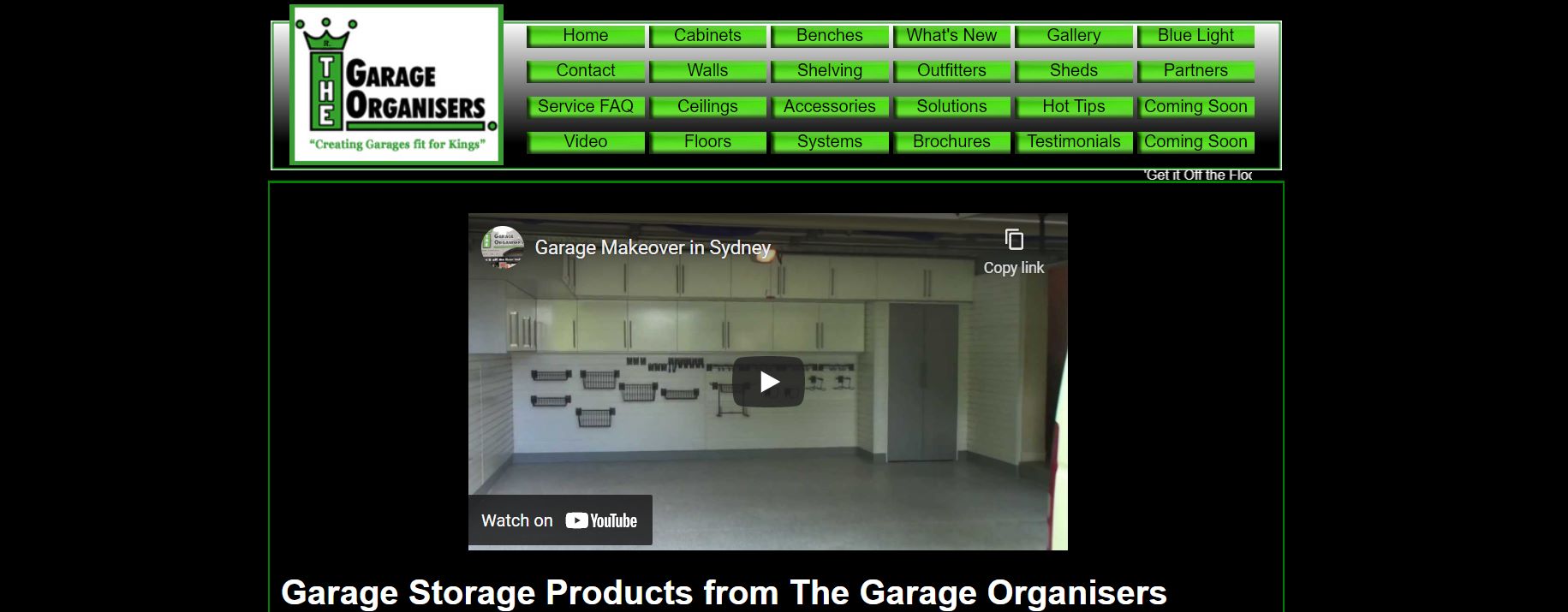 the garage organisers storage solutions adelaide